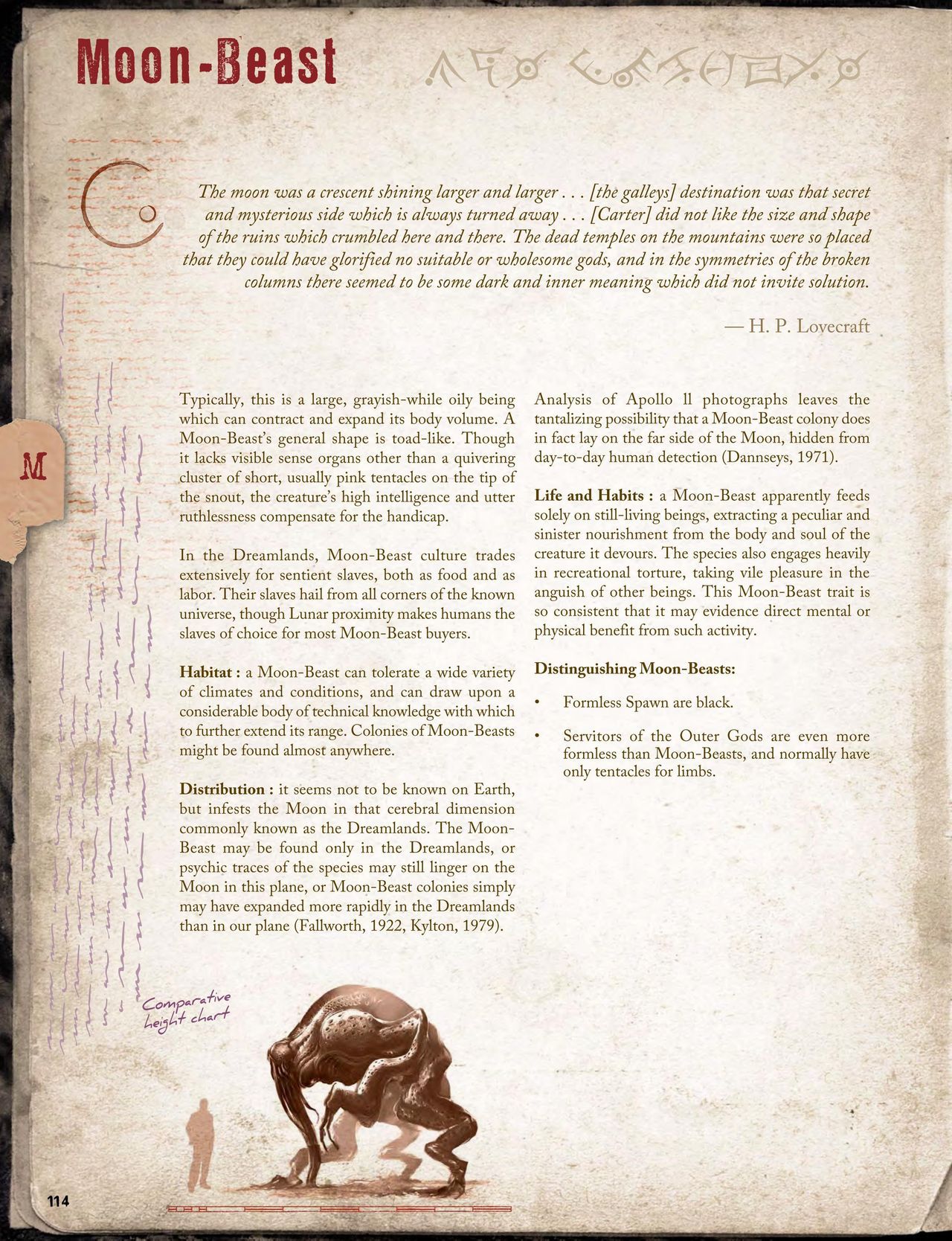 Cthulhu Mythos Artbook：Field Guide to Lovecraftian Horrors/克苏鲁神话艺术设定集：洛夫克拉夫特式恐怖图鉴 115