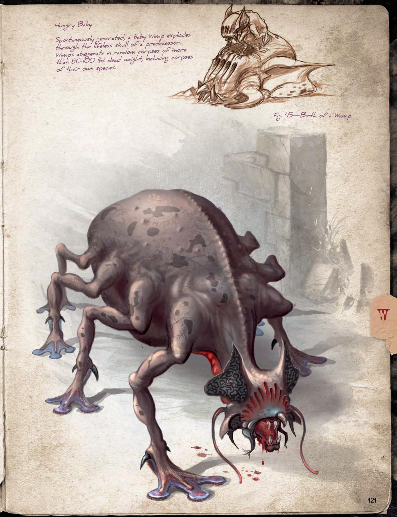 Cthulhu Mythos Artbook：Field Guide to Lovecraftian Horrors/克苏鲁神话艺术设定集：洛夫克拉夫特式恐怖图鉴 122