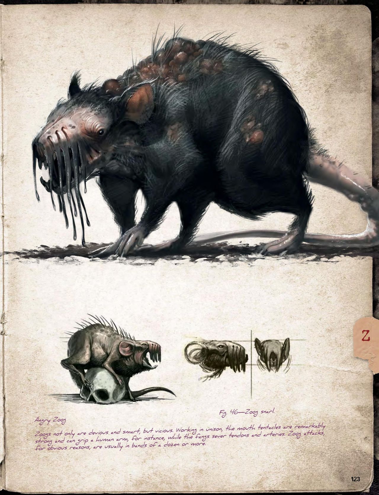 Cthulhu Mythos Artbook：Field Guide to Lovecraftian Horrors/克苏鲁神话艺术设定集：洛夫克拉夫特式恐怖图鉴 124