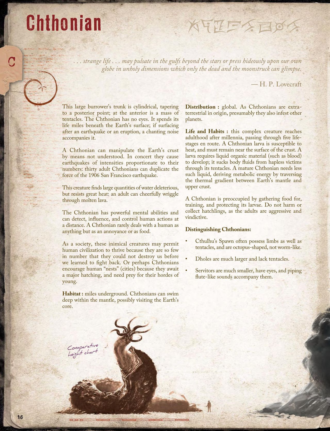 Cthulhu Mythos Artbook：Field Guide to Lovecraftian Horrors/克苏鲁神话艺术设定集：洛夫克拉夫特式恐怖图鉴 17