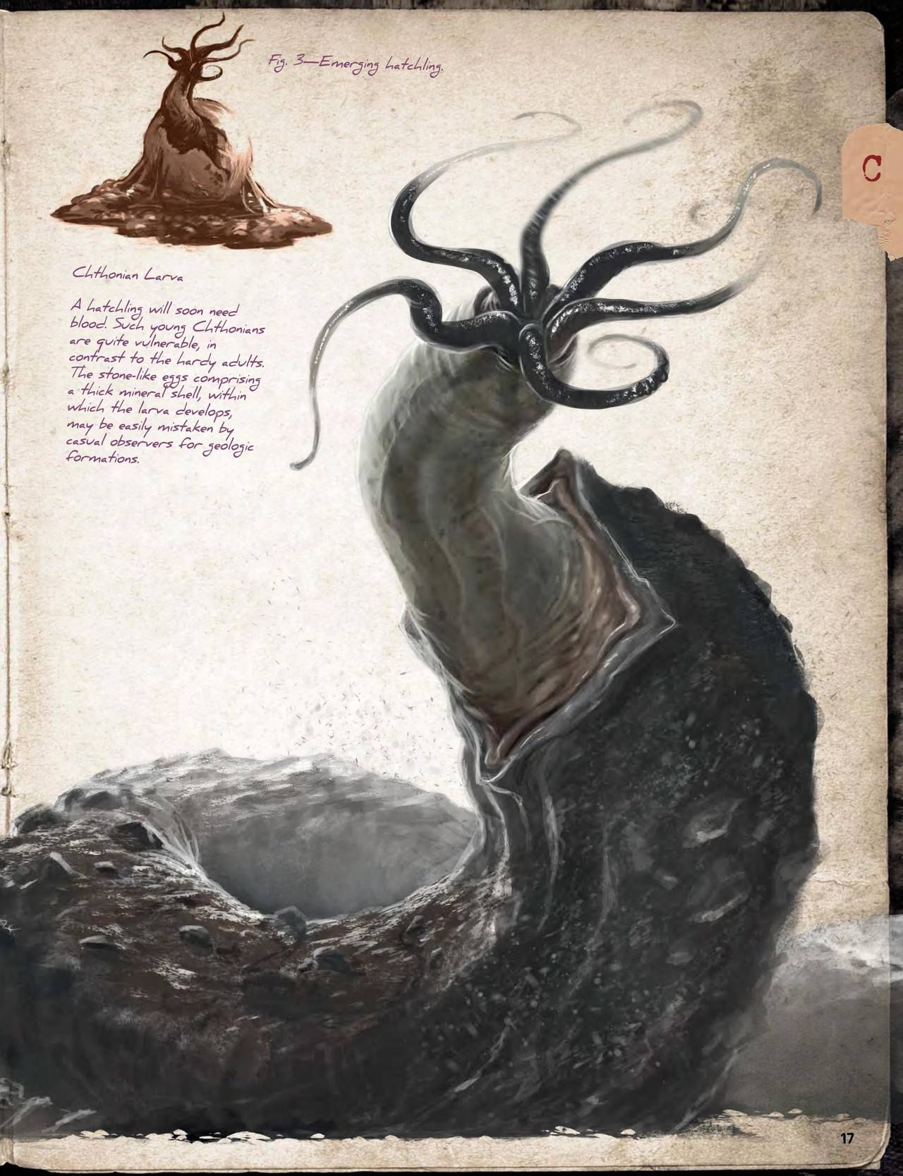 Cthulhu Mythos Artbook：Field Guide to Lovecraftian Horrors/克苏鲁神话艺术设定集：洛夫克拉夫特式恐怖图鉴 18