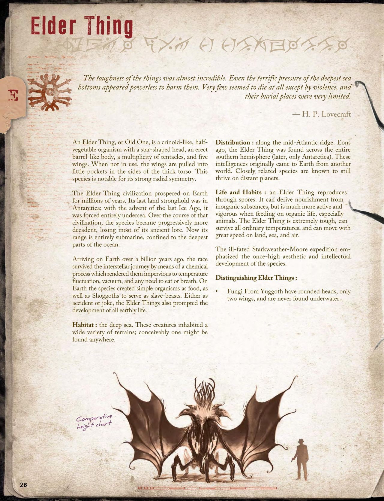 Cthulhu Mythos Artbook：Field Guide to Lovecraftian Horrors/克苏鲁神话艺术设定集：洛夫克拉夫特式恐怖图鉴 27