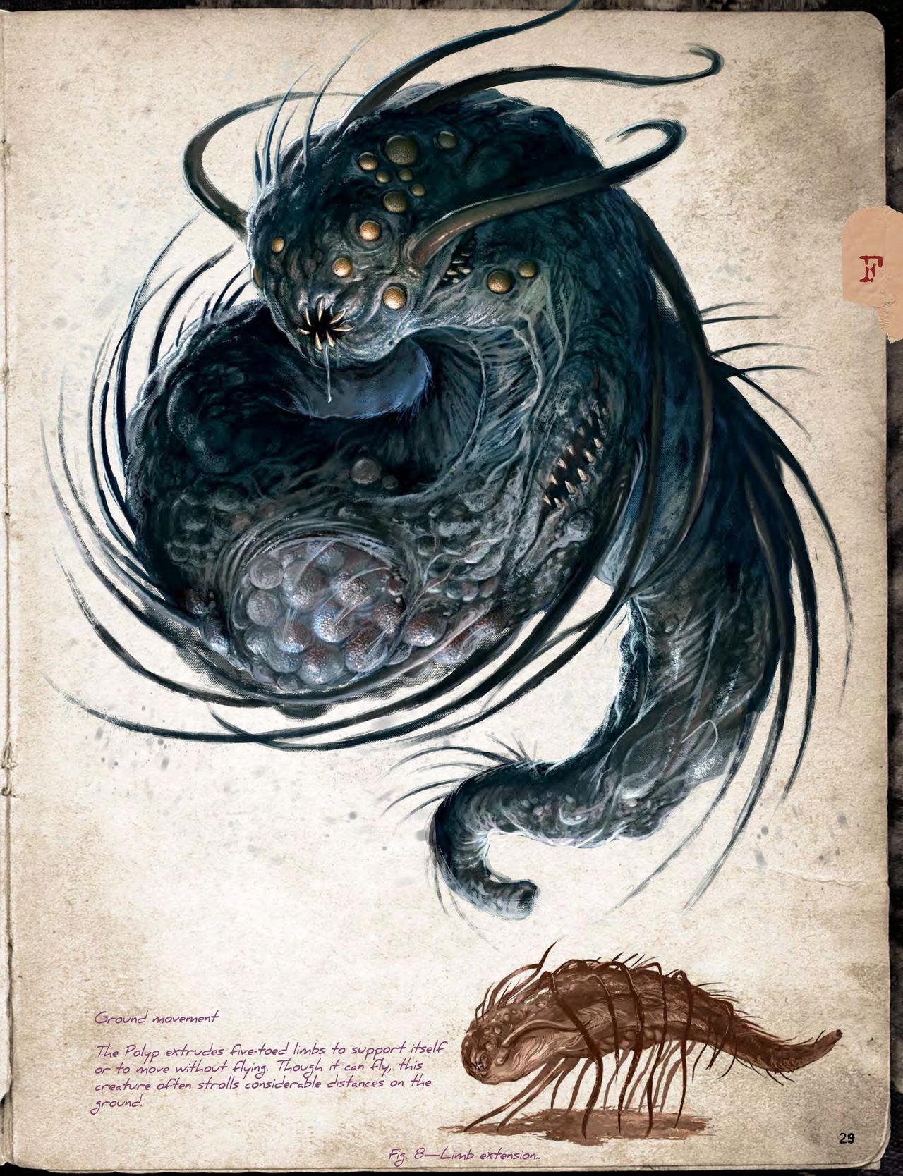 Cthulhu Mythos Artbook：Field Guide to Lovecraftian Horrors/克苏鲁神话艺术设定集：洛夫克拉夫特式恐怖图鉴 30