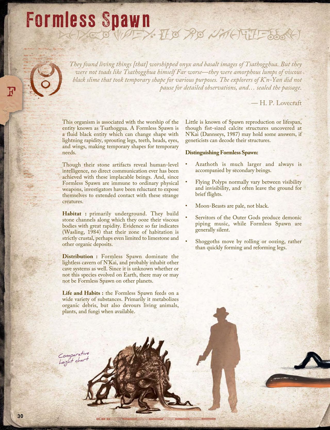 Cthulhu Mythos Artbook：Field Guide to Lovecraftian Horrors/克苏鲁神话艺术设定集：洛夫克拉夫特式恐怖图鉴 31