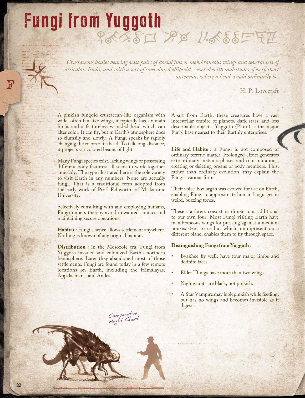 Cthulhu Mythos Artbook：Field Guide to Lovecraftian Horrors/克苏鲁神话艺术设定集：洛夫克拉夫特式恐怖图鉴 33