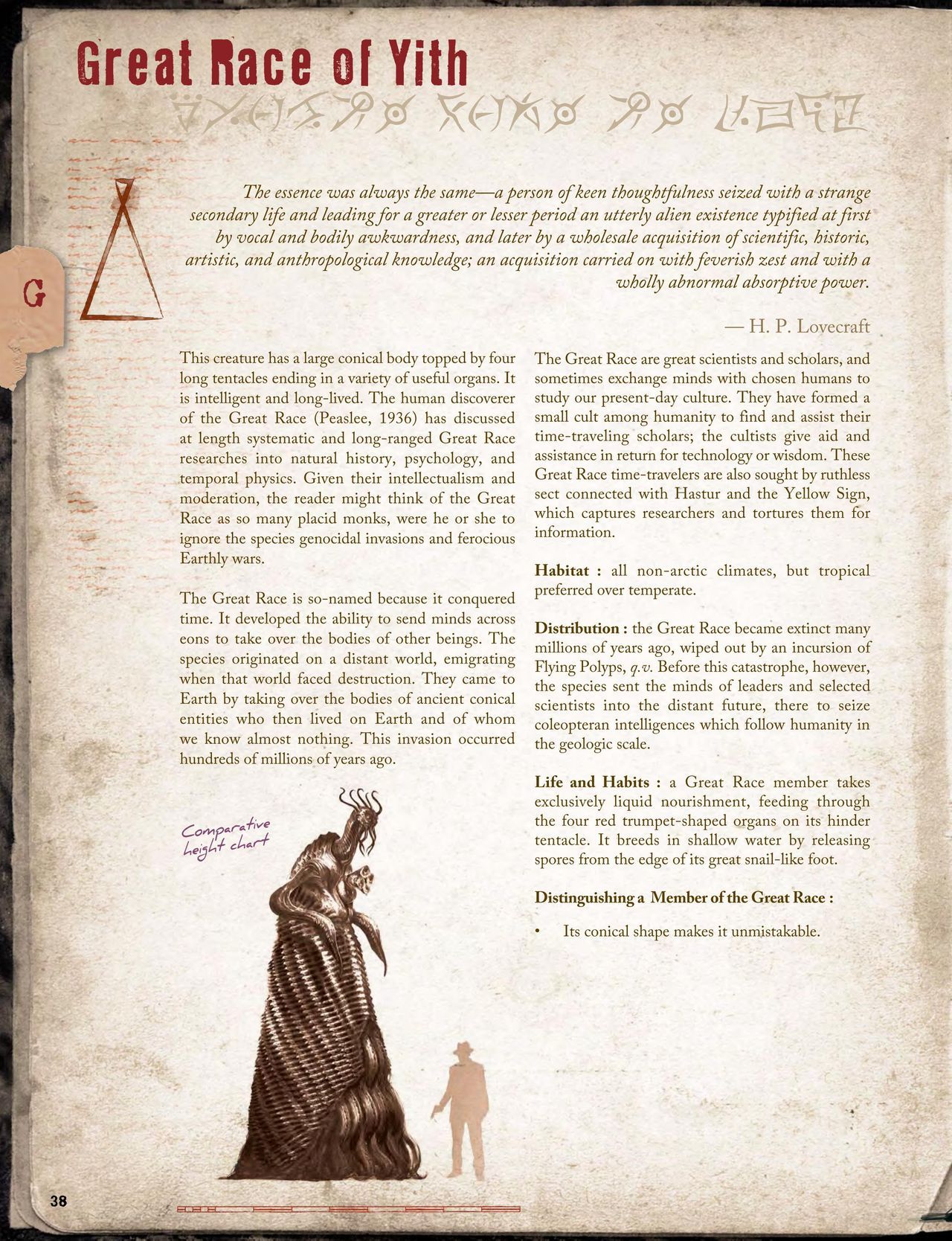 Cthulhu Mythos Artbook：Field Guide to Lovecraftian Horrors/克苏鲁神话艺术设定集：洛夫克拉夫特式恐怖图鉴 39