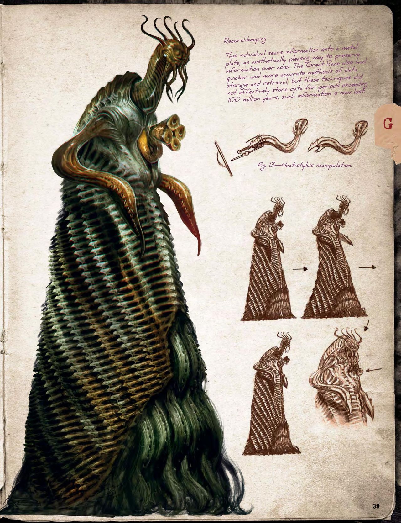 Cthulhu Mythos Artbook：Field Guide to Lovecraftian Horrors/克苏鲁神话艺术设定集：洛夫克拉夫特式恐怖图鉴 40