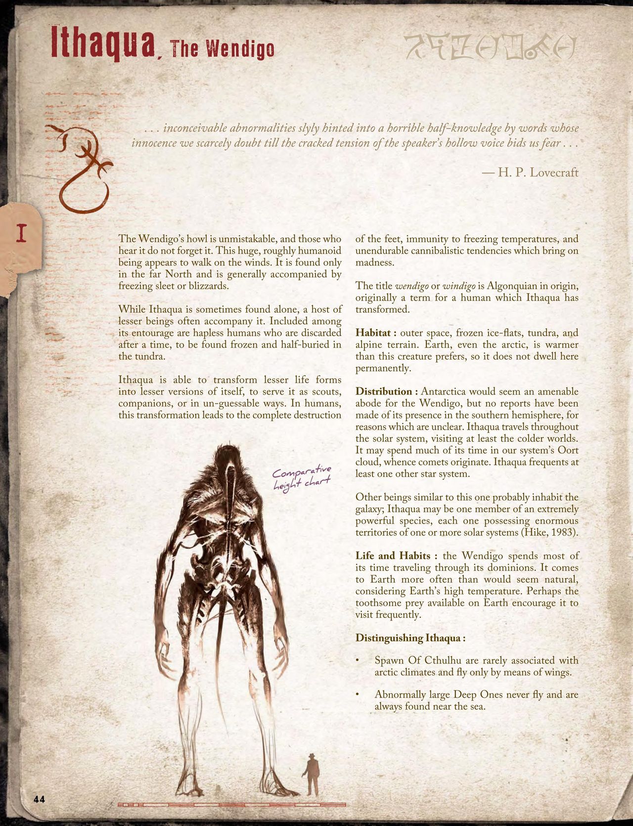 Cthulhu Mythos Artbook：Field Guide to Lovecraftian Horrors/克苏鲁神话艺术设定集：洛夫克拉夫特式恐怖图鉴 45