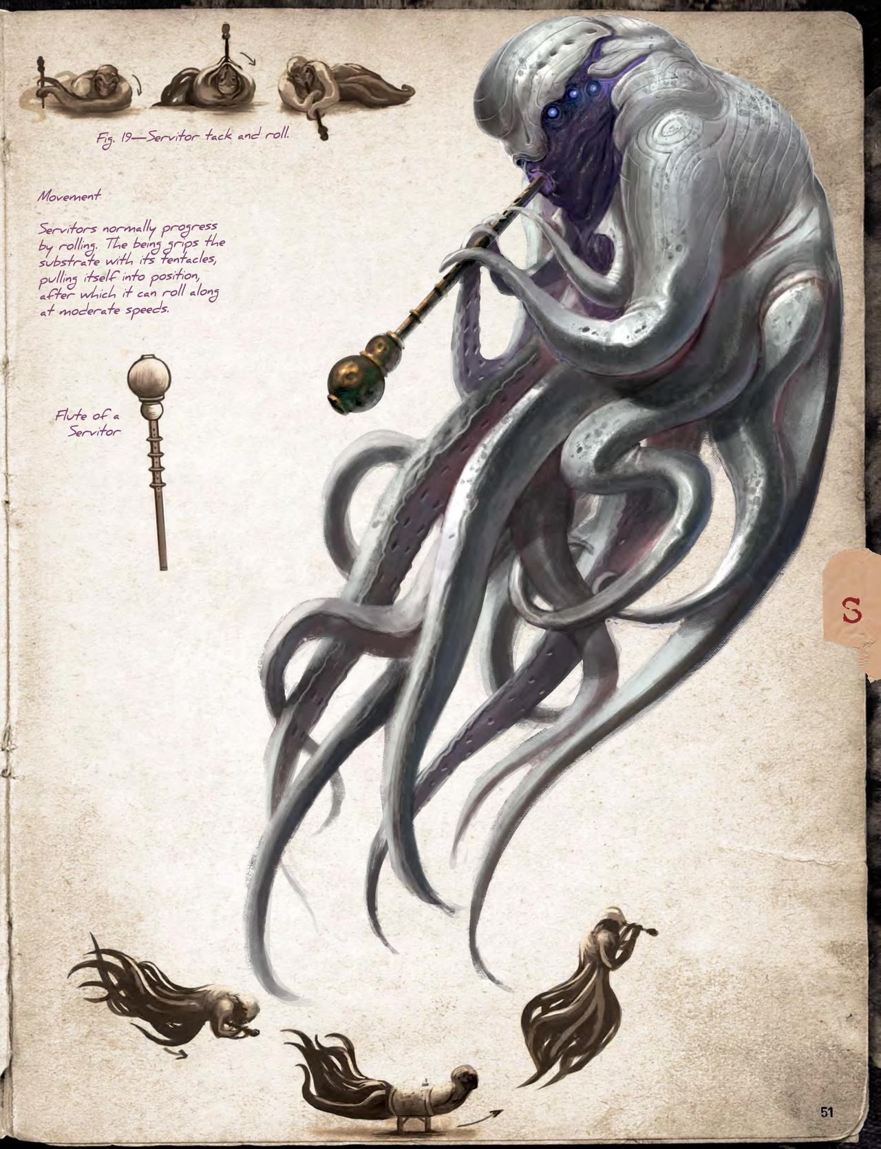 Cthulhu Mythos Artbook：Field Guide to Lovecraftian Horrors/克苏鲁神话艺术设定集：洛夫克拉夫特式恐怖图鉴 52