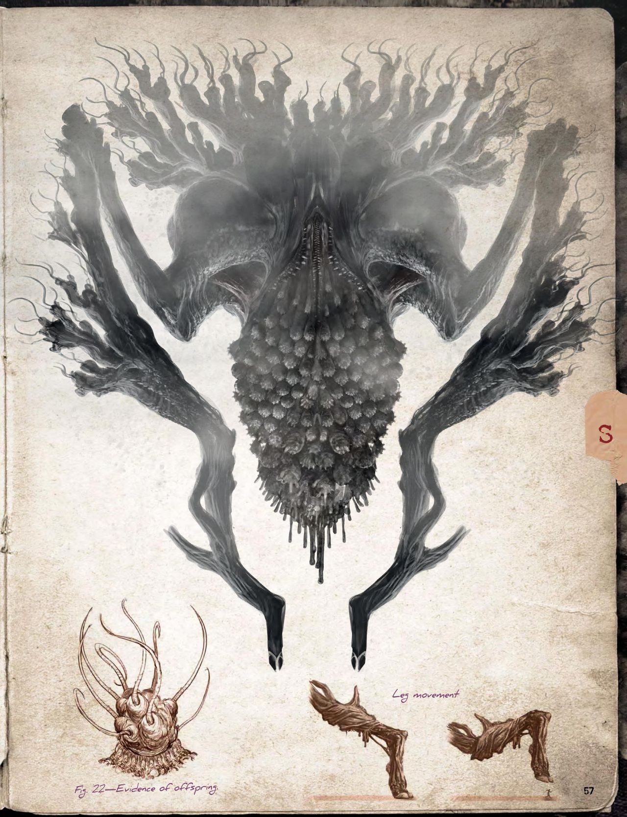 Cthulhu Mythos Artbook：Field Guide to Lovecraftian Horrors/克苏鲁神话艺术设定集：洛夫克拉夫特式恐怖图鉴 58