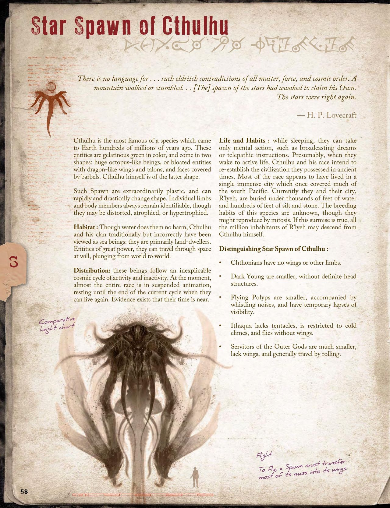 Cthulhu Mythos Artbook：Field Guide to Lovecraftian Horrors/克苏鲁神话艺术设定集：洛夫克拉夫特式恐怖图鉴 59