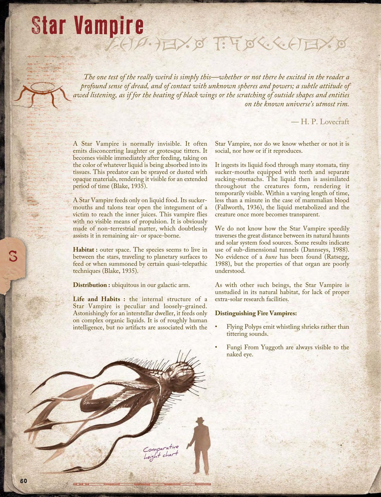 Cthulhu Mythos Artbook：Field Guide to Lovecraftian Horrors/克苏鲁神话艺术设定集：洛夫克拉夫特式恐怖图鉴 61
