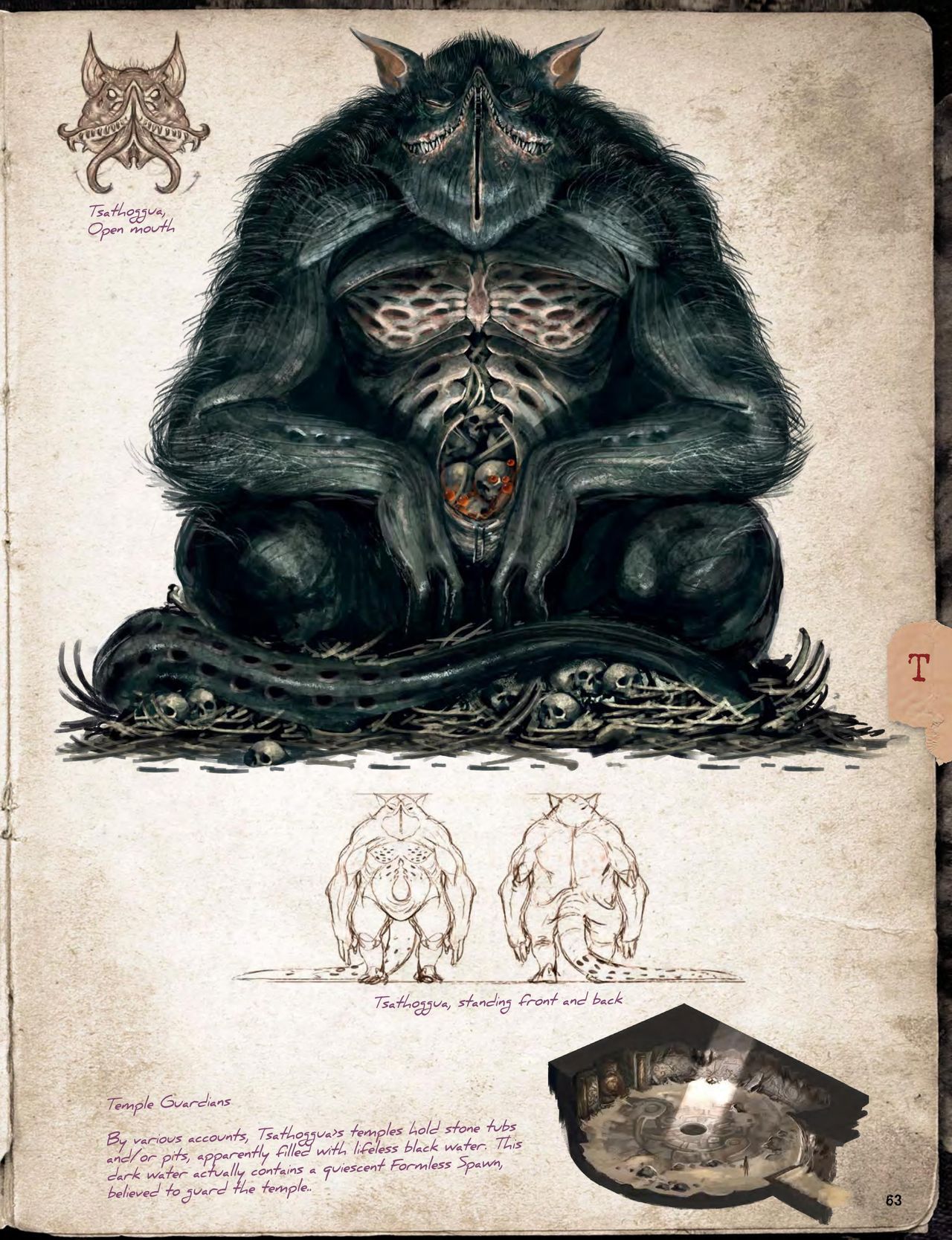Cthulhu Mythos Artbook：Field Guide to Lovecraftian Horrors/克苏鲁神话艺术设定集：洛夫克拉夫特式恐怖图鉴 64