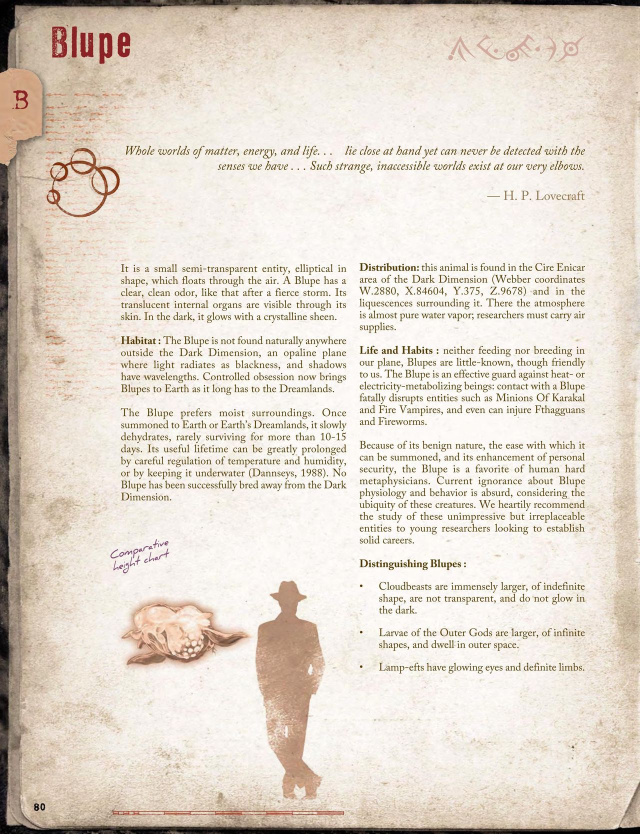Cthulhu Mythos Artbook：Field Guide to Lovecraftian Horrors/克苏鲁神话艺术设定集：洛夫克拉夫特式恐怖图鉴 81