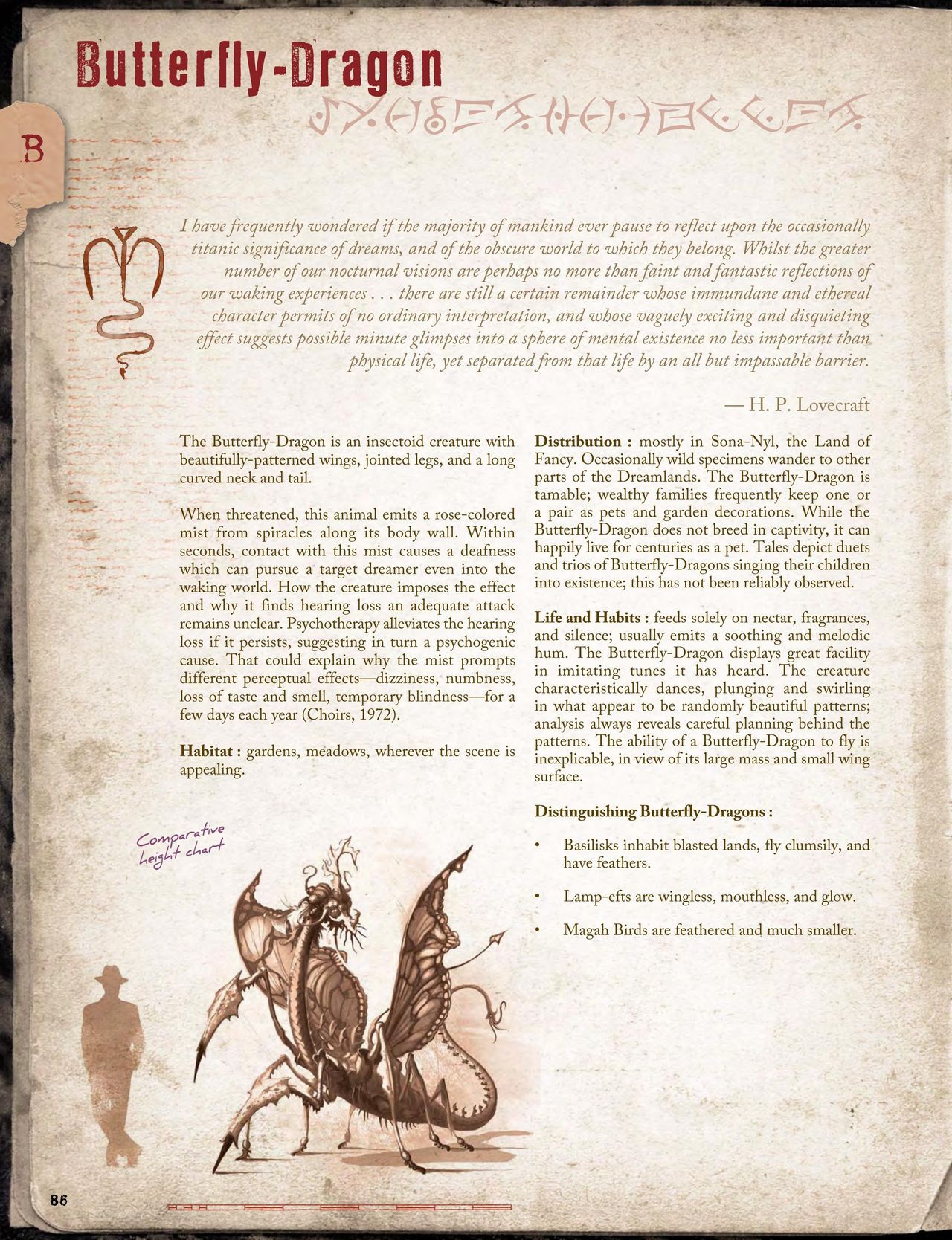 Cthulhu Mythos Artbook：Field Guide to Lovecraftian Horrors/克苏鲁神话艺术设定集：洛夫克拉夫特式恐怖图鉴 87