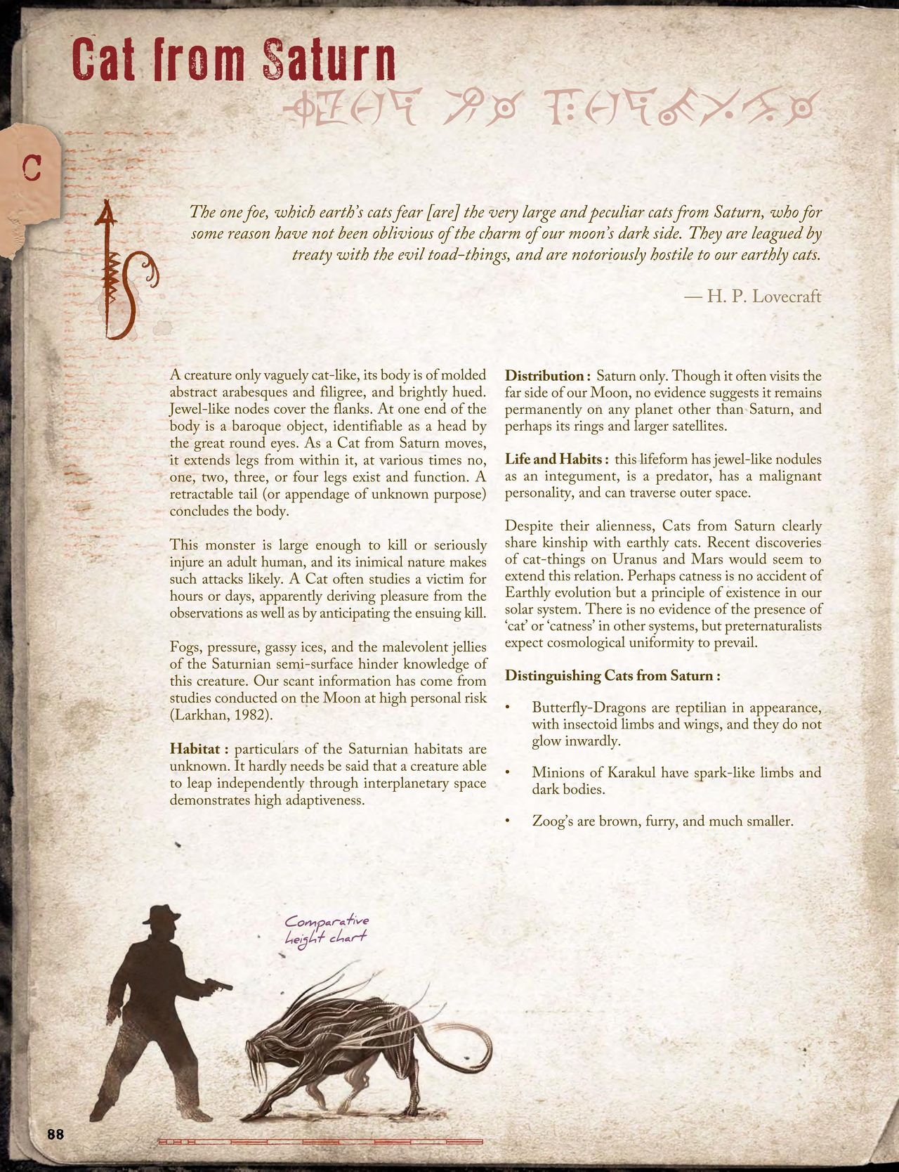 Cthulhu Mythos Artbook：Field Guide to Lovecraftian Horrors/克苏鲁神话艺术设定集：洛夫克拉夫特式恐怖图鉴 89