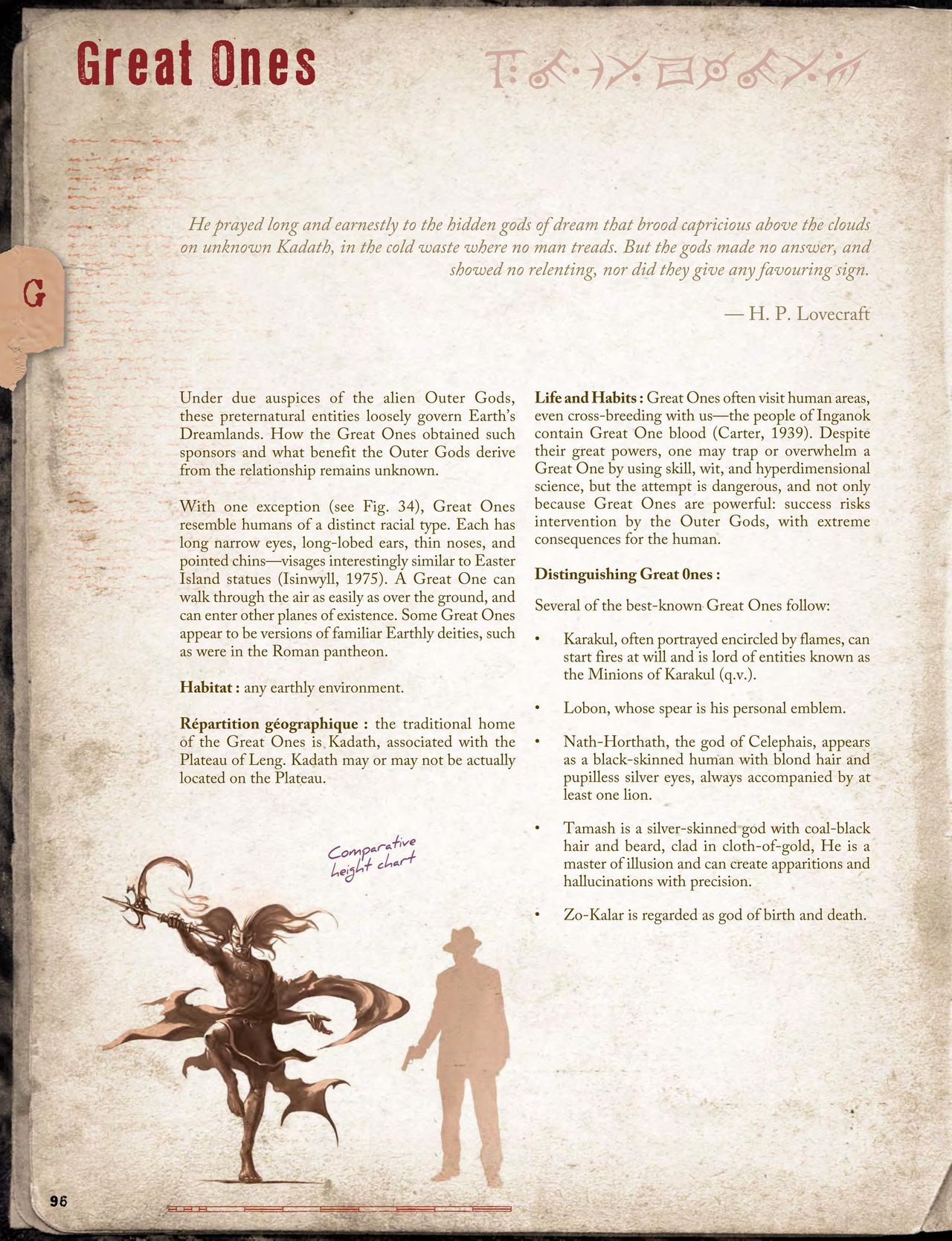 Cthulhu Mythos Artbook：Field Guide to Lovecraftian Horrors/克苏鲁神话艺术设定集：洛夫克拉夫特式恐怖图鉴 97