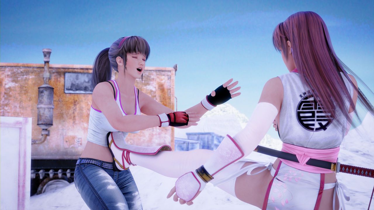 DOA5 - Ryona 14