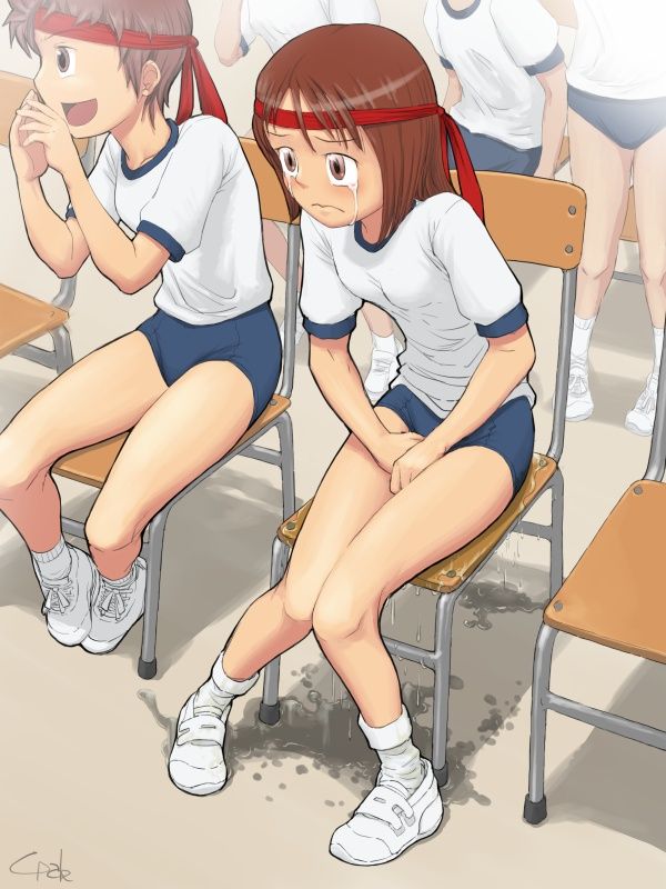 [School life end] i can not stand in class, masturbation and leaking and the erotic image of JS and JC would be drenched in the chair is irresistible 16