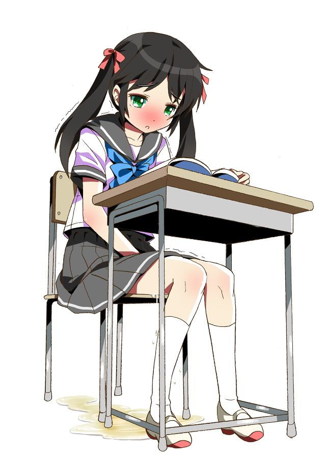 [School life end] i can not stand in class, masturbation and leaking and the erotic image of JS and JC would be drenched in the chair is irresistible 20