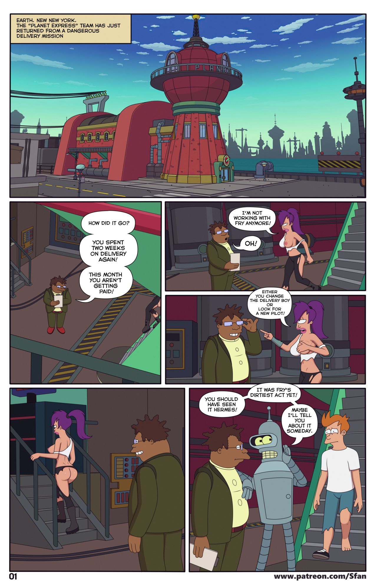 [Sfan] Fry's phone list (Futurama) [Ongoing] 3