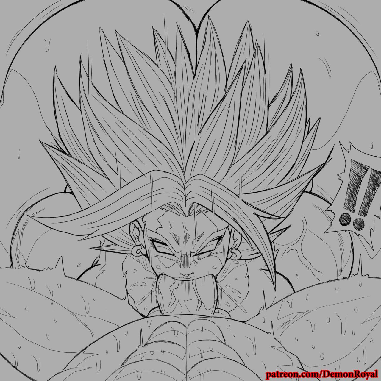 [Demon Royal] Goku vs Kale and Caulifla (Dragon Ball Super) 14