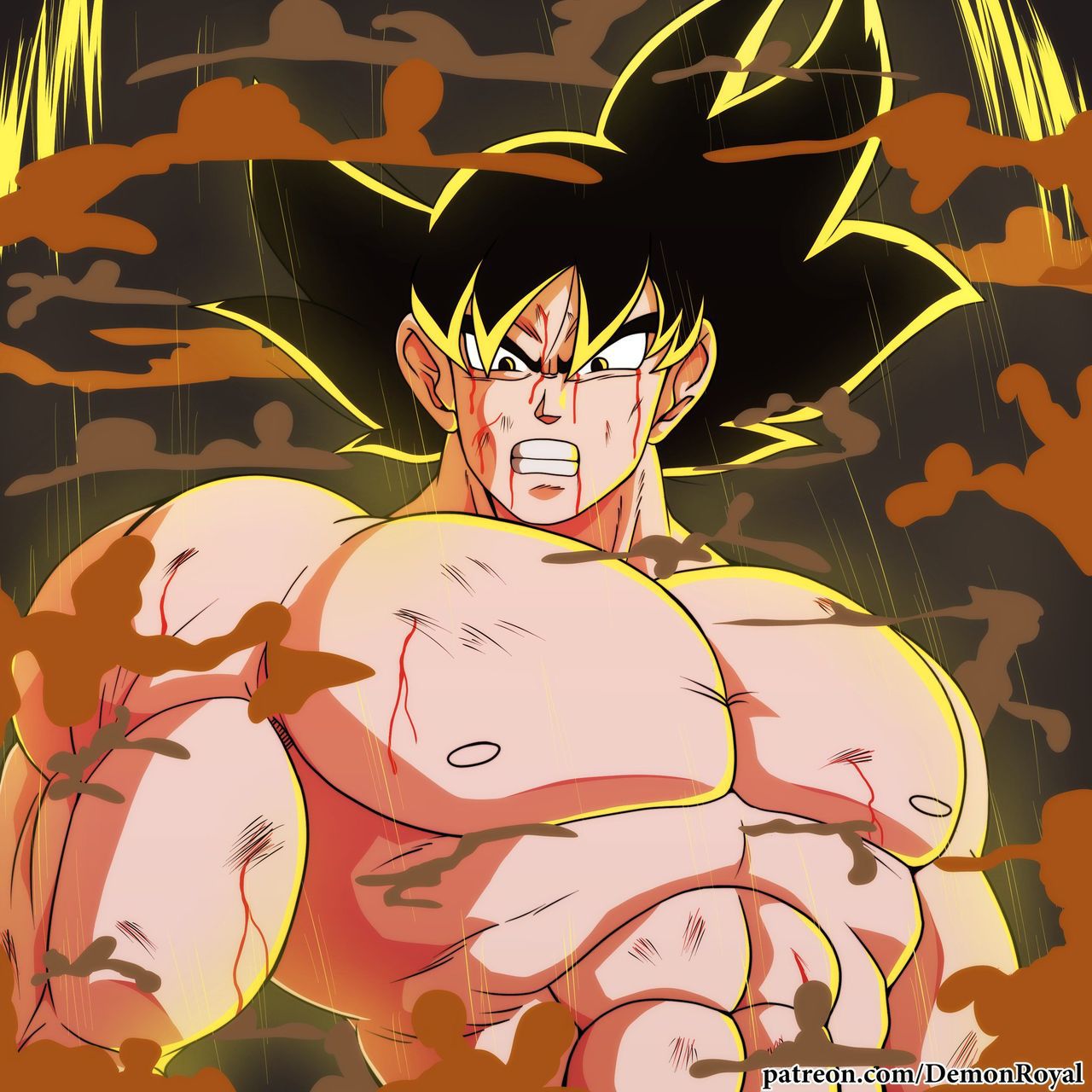 [Demon Royal] Goku vs Kale and Caulifla (Dragon Ball Super) 2