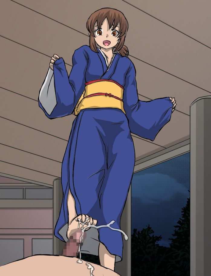 【Seki oriko-chan】Wakaokami is an elementary school student. Erotic image of Okoko Seki Oriko who wants to pass if it is an inn where such JS landlady is 17