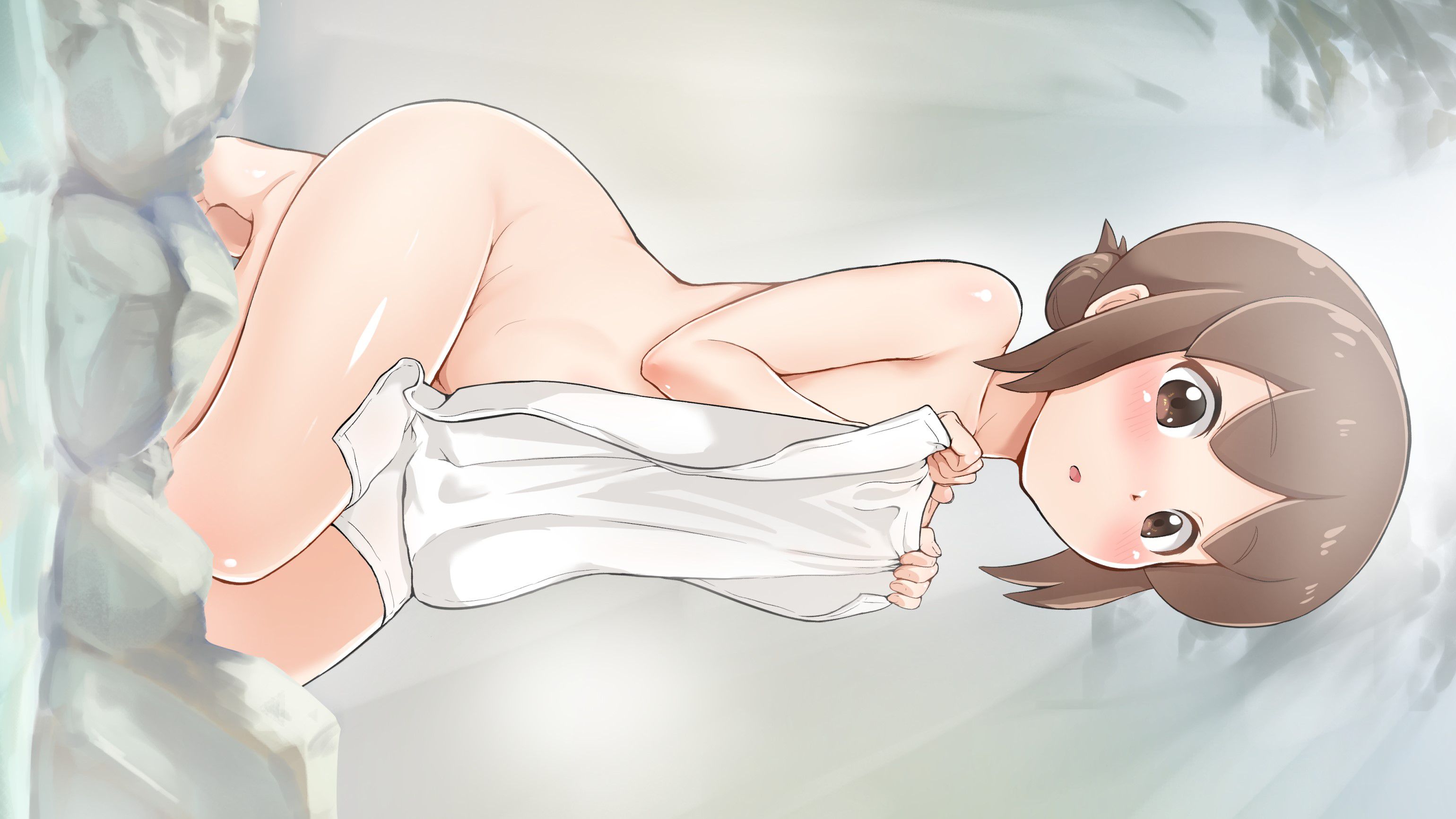 【Seki oriko-chan】Wakaokami is an elementary school student. Erotic image of Okoko Seki Oriko who wants to pass if it is an inn where such JS landlady is 18