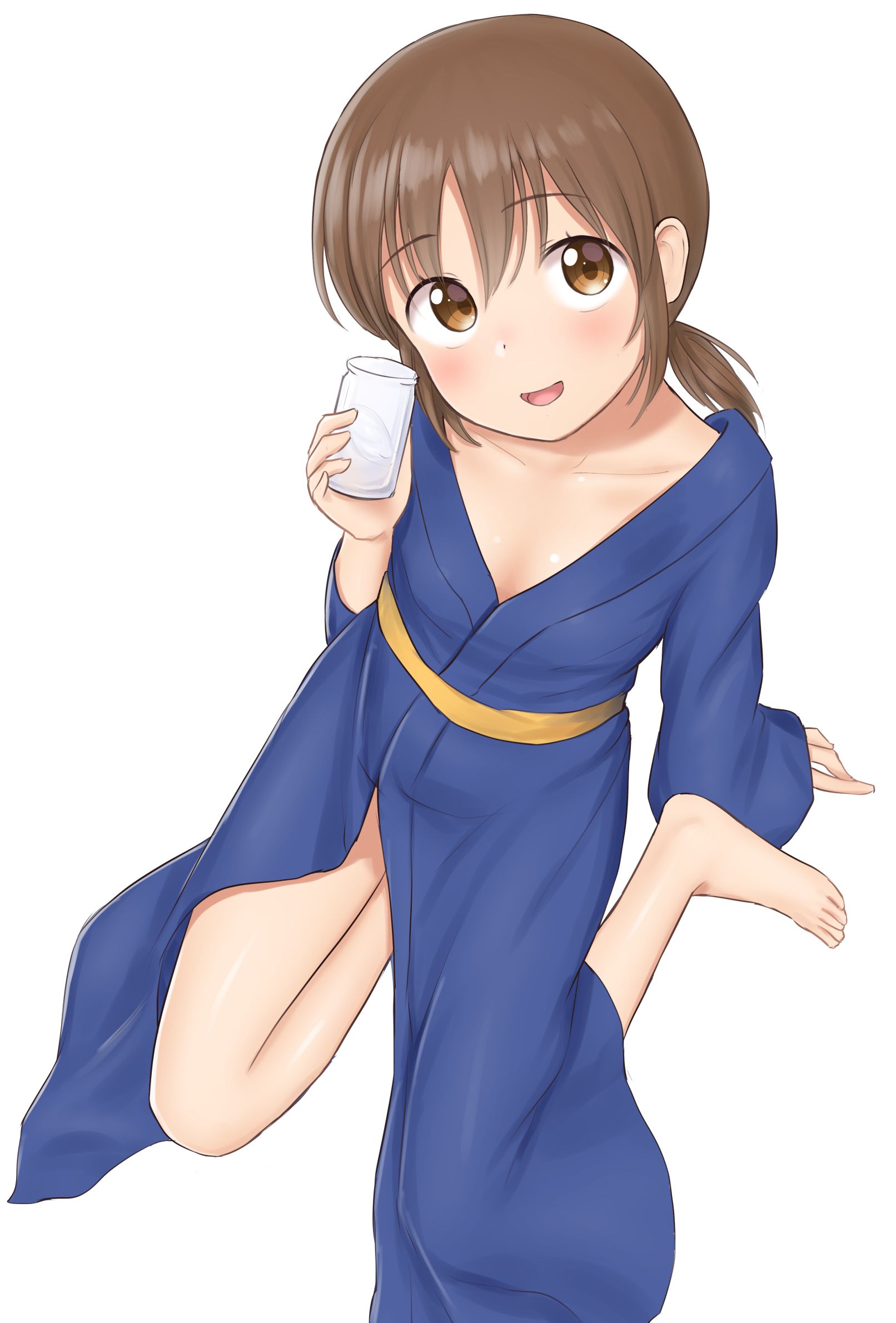 【Seki oriko-chan】Wakaokami is an elementary school student. Erotic image of Okoko Seki Oriko who wants to pass if it is an inn where such JS landlady is 30