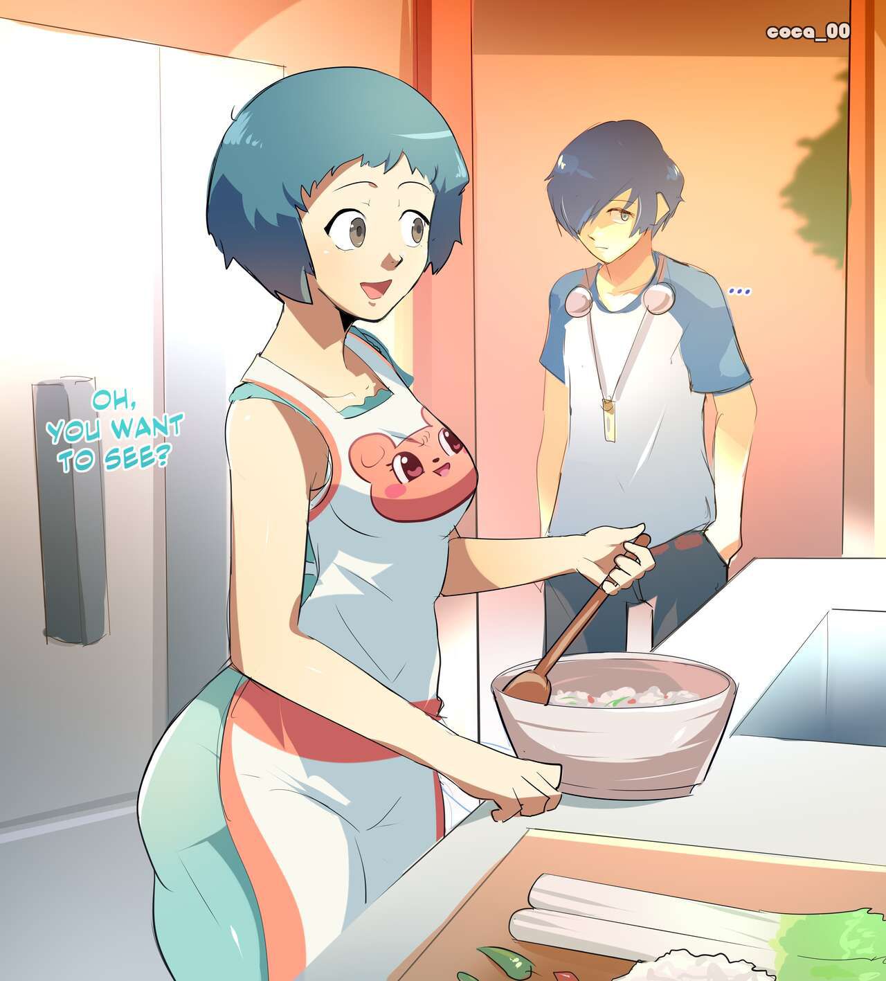 [COCA] Cooking with Fuuka (Persona 3) 1