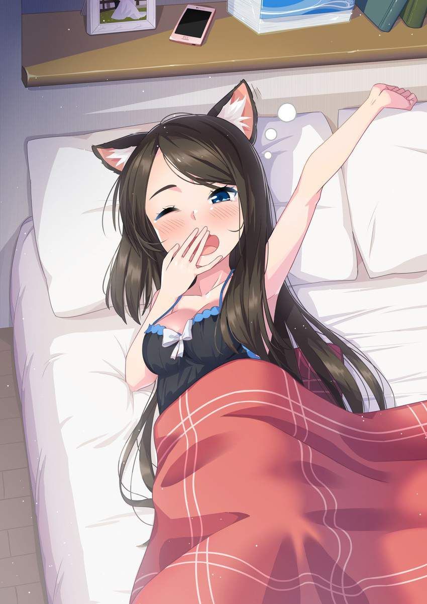 [5 minutes more] secondary microerotic image of girls who still seem to be sleepy 40