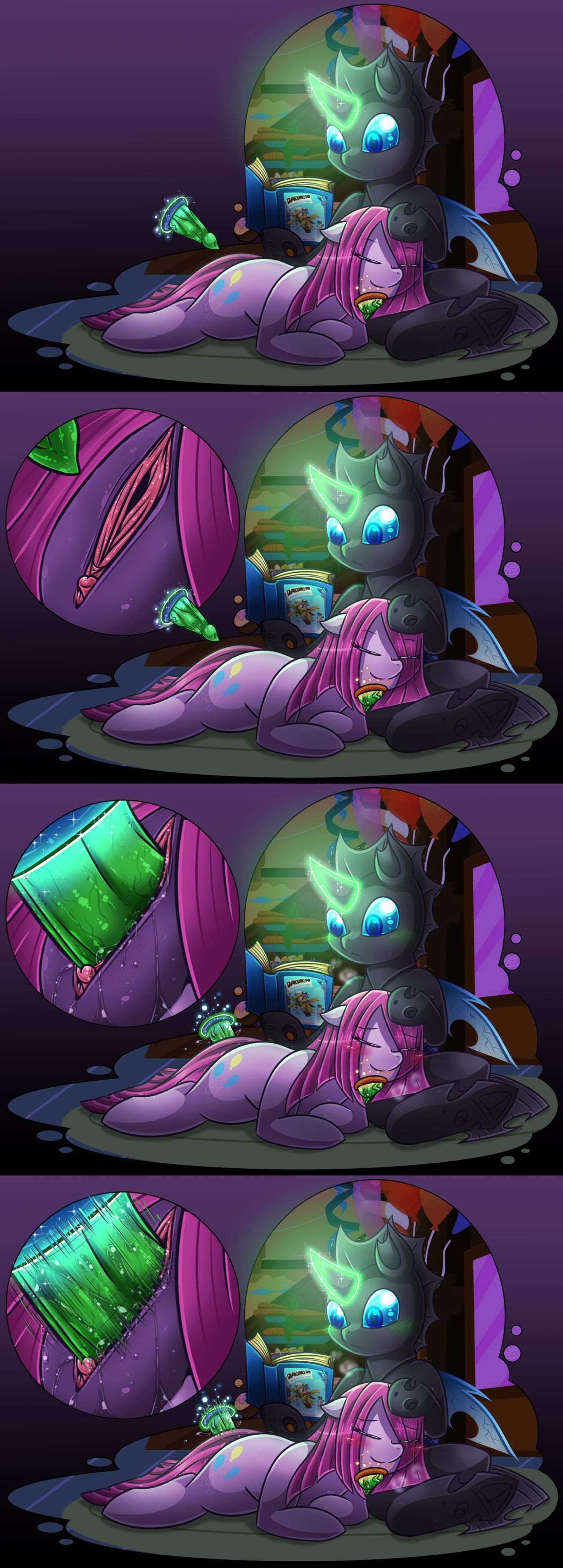 [Vavacung] Pinkamena X Changeling (My Little Pony: Friendship is Magic) 32