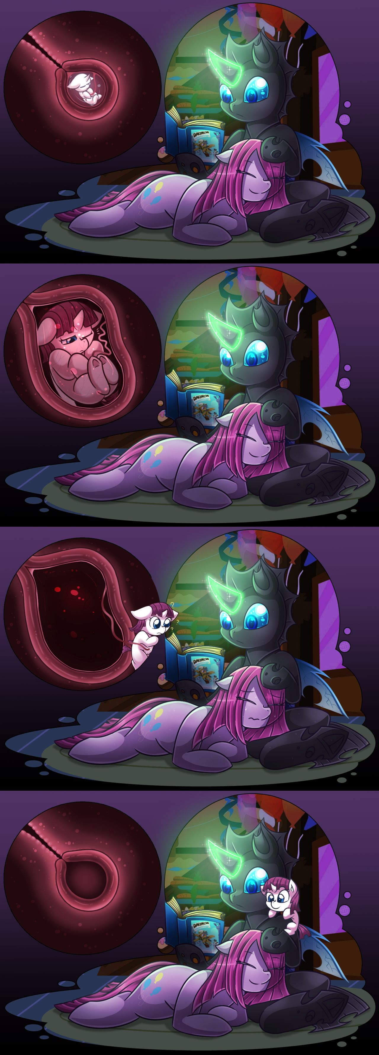 [Vavacung] Pinkamena X Changeling (My Little Pony: Friendship is Magic) 37
