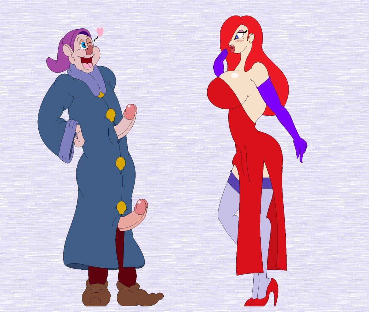 Jessica rabbit and the 2 dwarfs (ongoing) 1