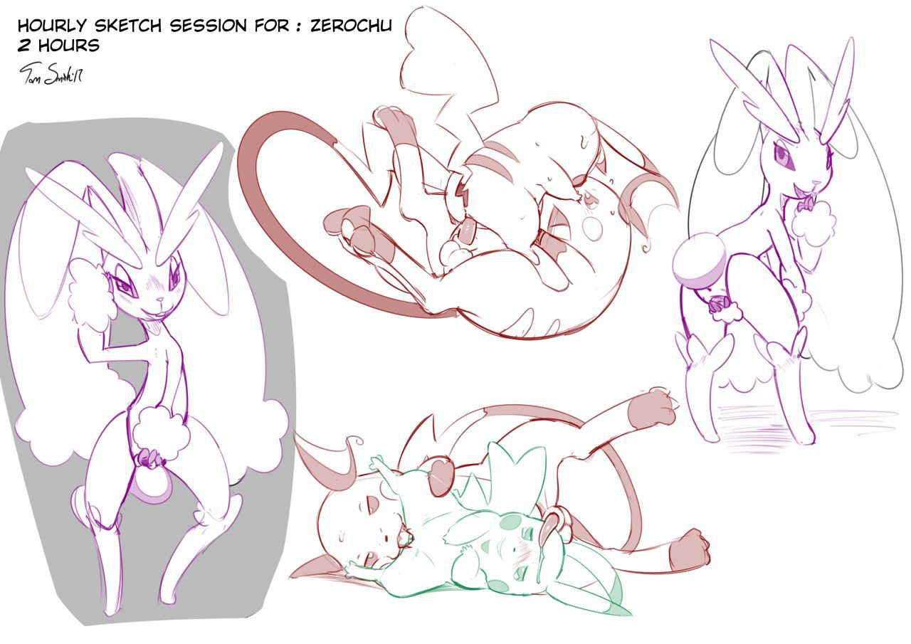 [insomniacovrlrd] Hourly Sketch Session (Pokemon) (Ongoing) 2