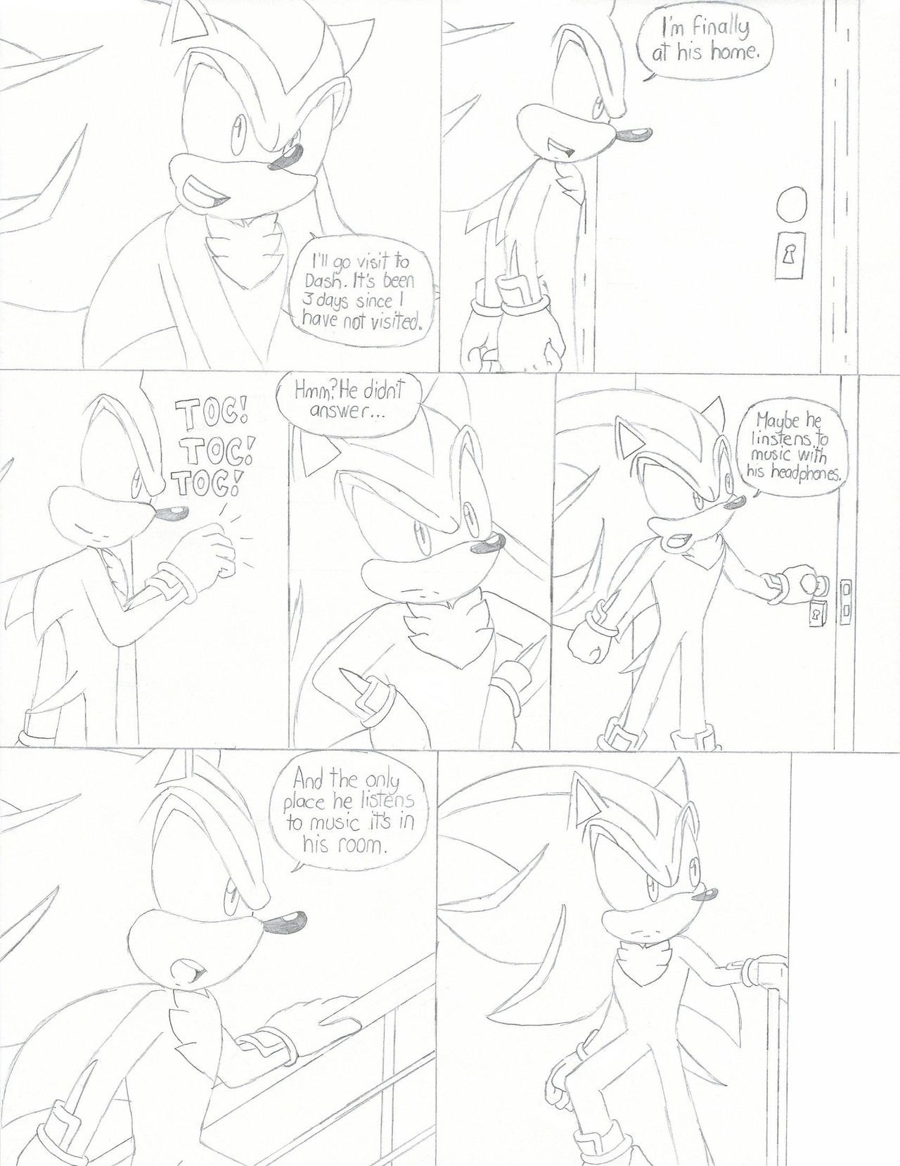 [RedFire199S] Love Triangle (Sonic The Hedgehog) 1