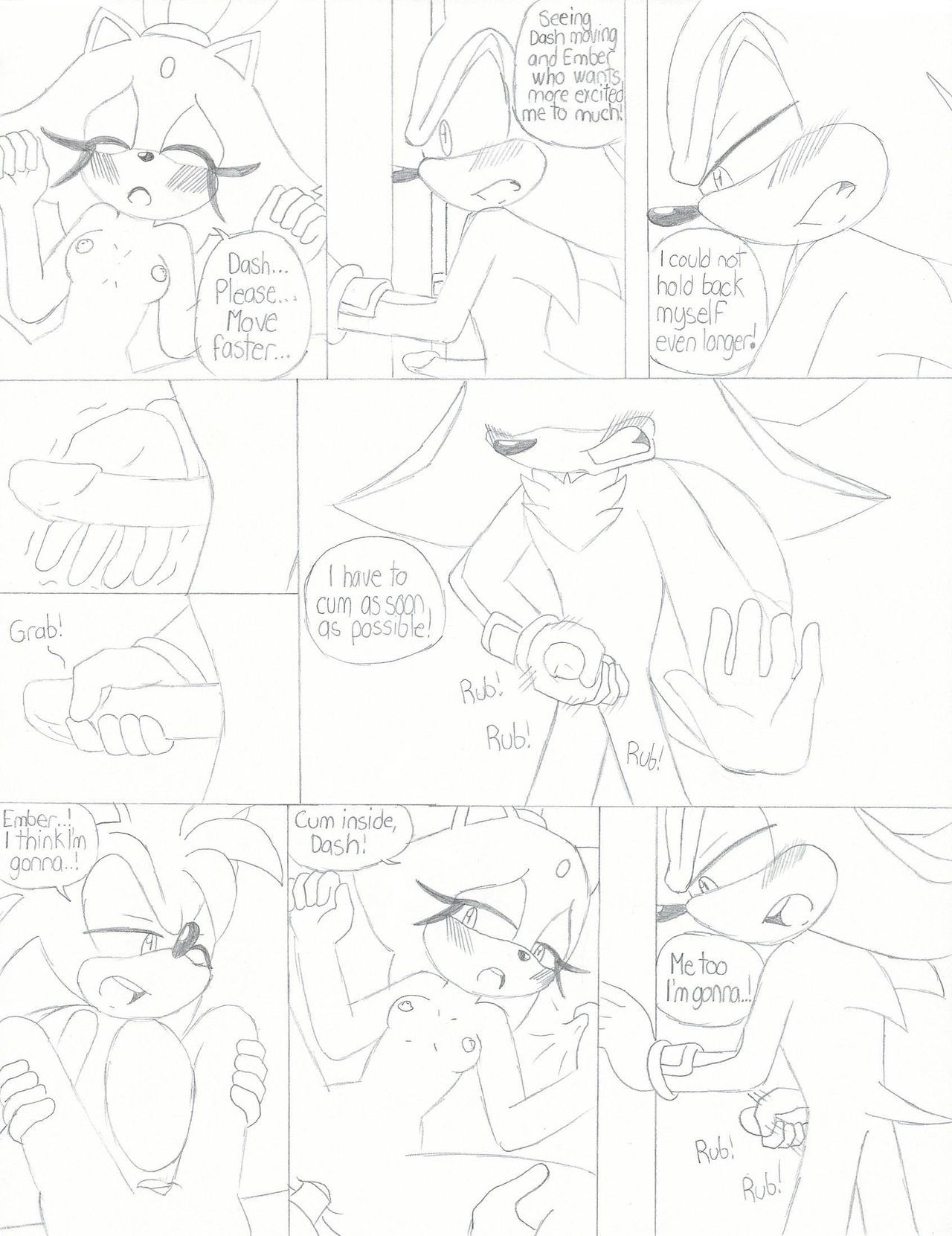 [RedFire199S] Love Triangle (Sonic The Hedgehog) 4