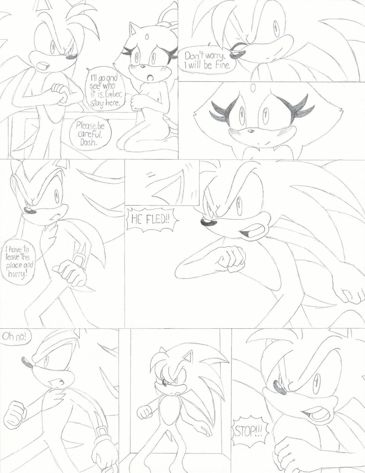 [RedFire199S] Love Triangle (Sonic The Hedgehog) 6