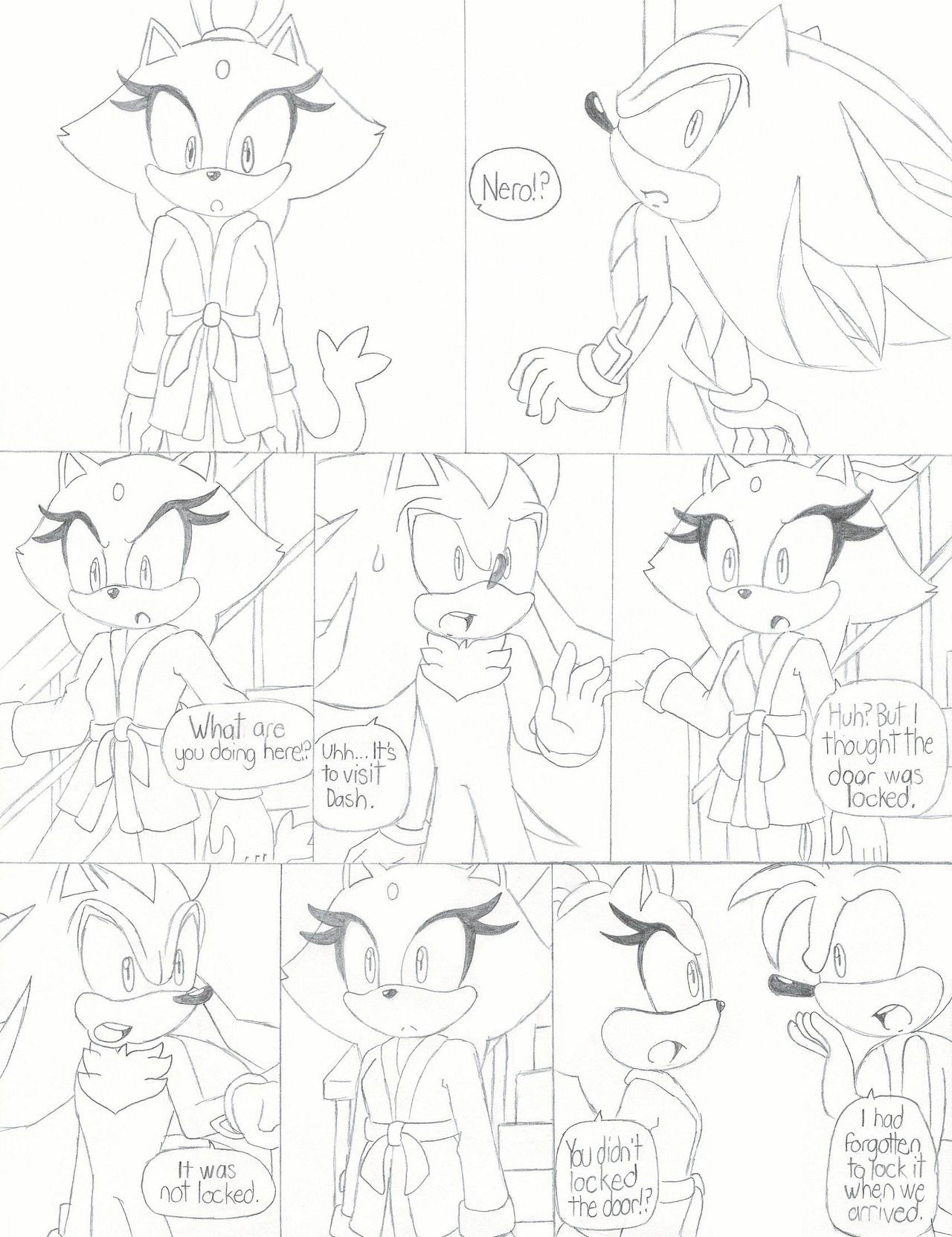 [RedFire199S] Love Triangle (Sonic The Hedgehog) 9