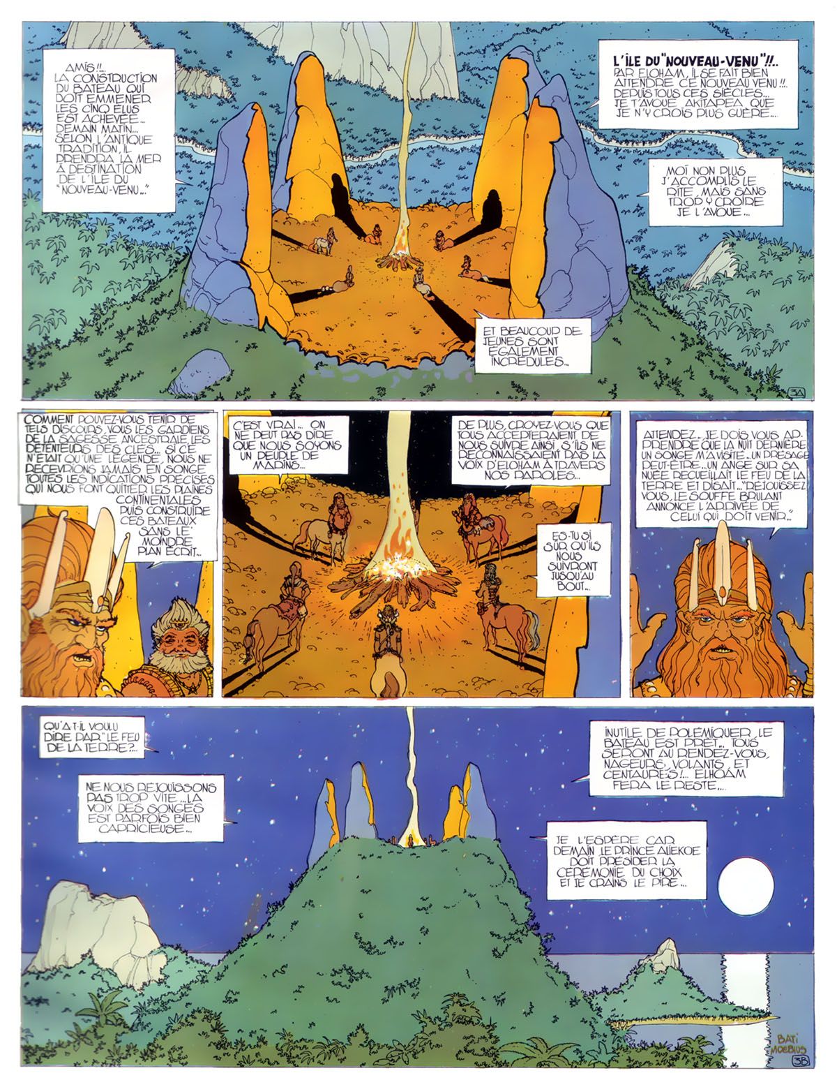 [Moebius, Bati] La Nuit de l'Étoile [French] 7