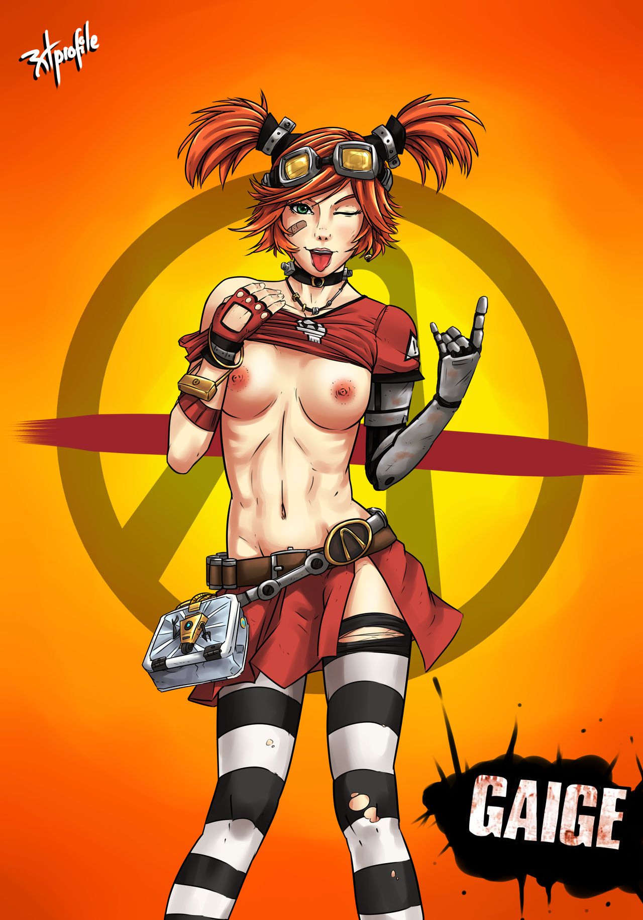 Gaige (Borderlands 2) 32