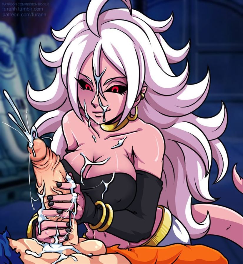 【Dragon Ball】Secondary erotic images that can be used as onines of Android 21 11
