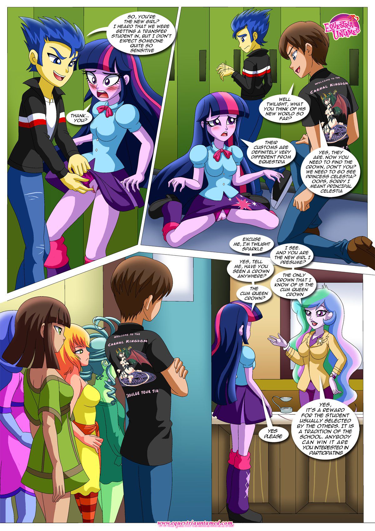 [Palcomix] Equestria Girls Unleashed (My Little Pony Friendship is Magic) [Ongoing] 4