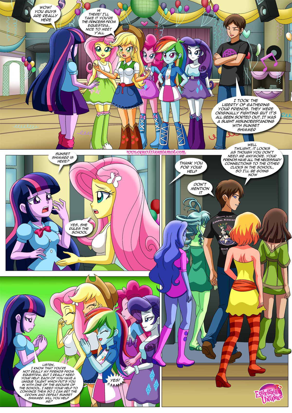 [Palcomix] Equestria Girls Unleashed (My Little Pony Friendship is Magic) [Ongoing] 6