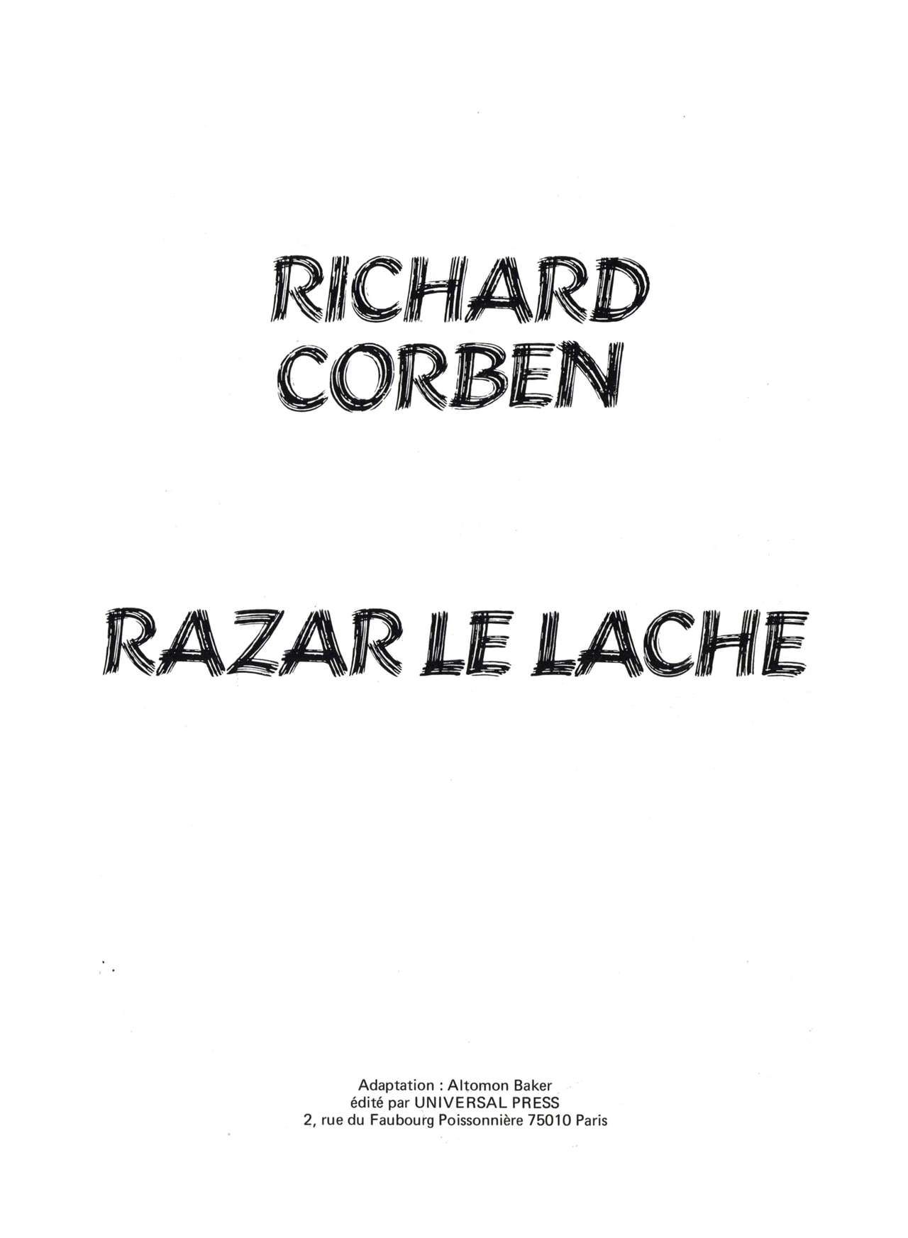 [Corben] Razar le Lâche [French] 3