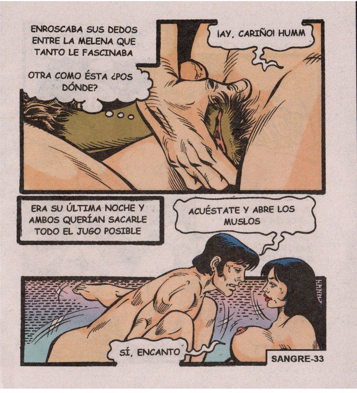 [XXX Mexican Comic] Sangre Caliente 0291 [Uncensored] 35