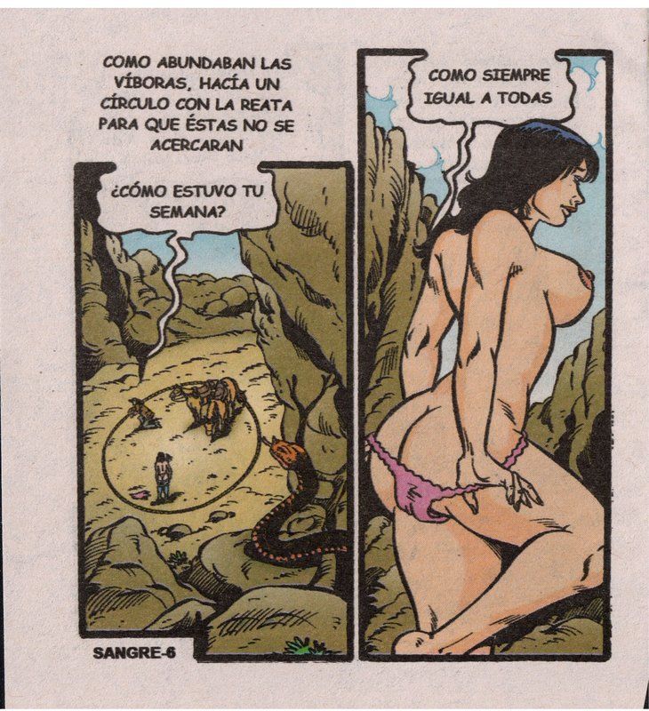 [XXX Mexican Comic] Sangre Caliente 0291 [Uncensored] 8
