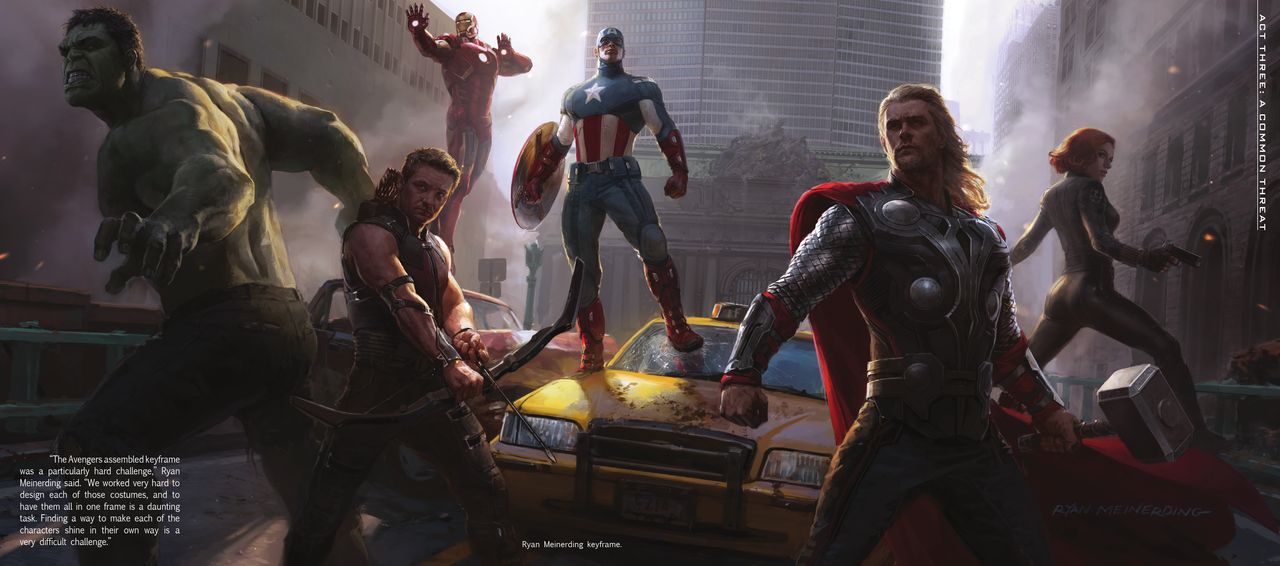 The Art of Marvel's The Avengers 194