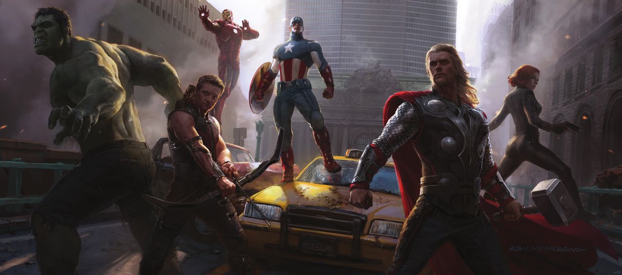 The Art of Marvel's The Avengers 4